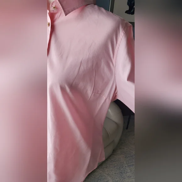 J Crew Pink Button-Up Shirt - Picture 5 of 16